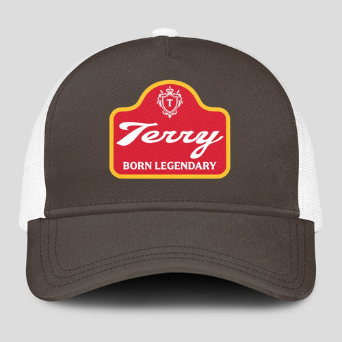 Born Legendary Charcoal Mesh Cap TERRY 13K1 C196PF