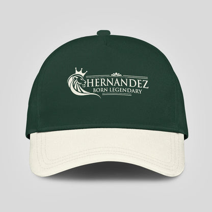 Born Legendary Lion Logo Sage Green And Beige Cap HERNANDEZ 13K1 C182PF