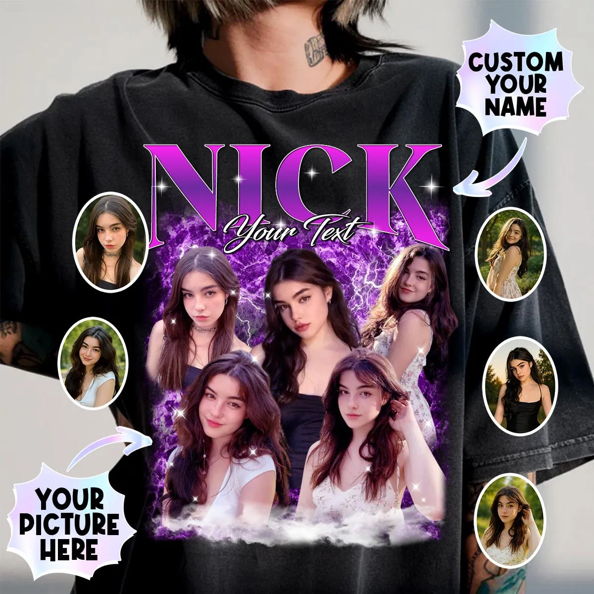 NICK 13K1-CTN1 Bootleg Rap Tee | Custom Bootleg T-Shirt | Perfect Gift