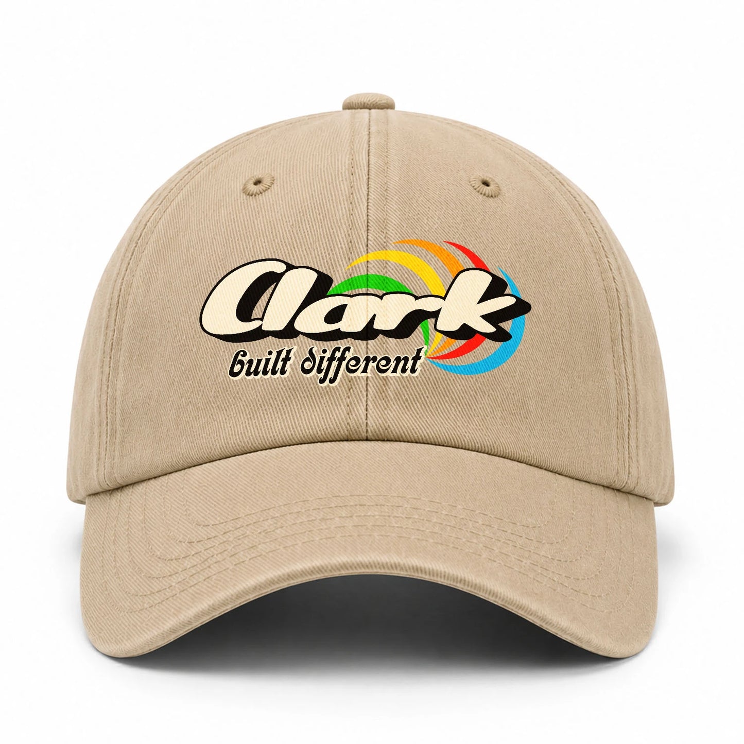 Your Name Built Different Retro Washed Cap CLARK 13K1 C55PF