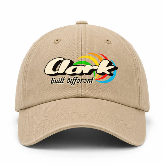 Your Name Built Different Retro Washed Cap CLARK 13K1 C55PF