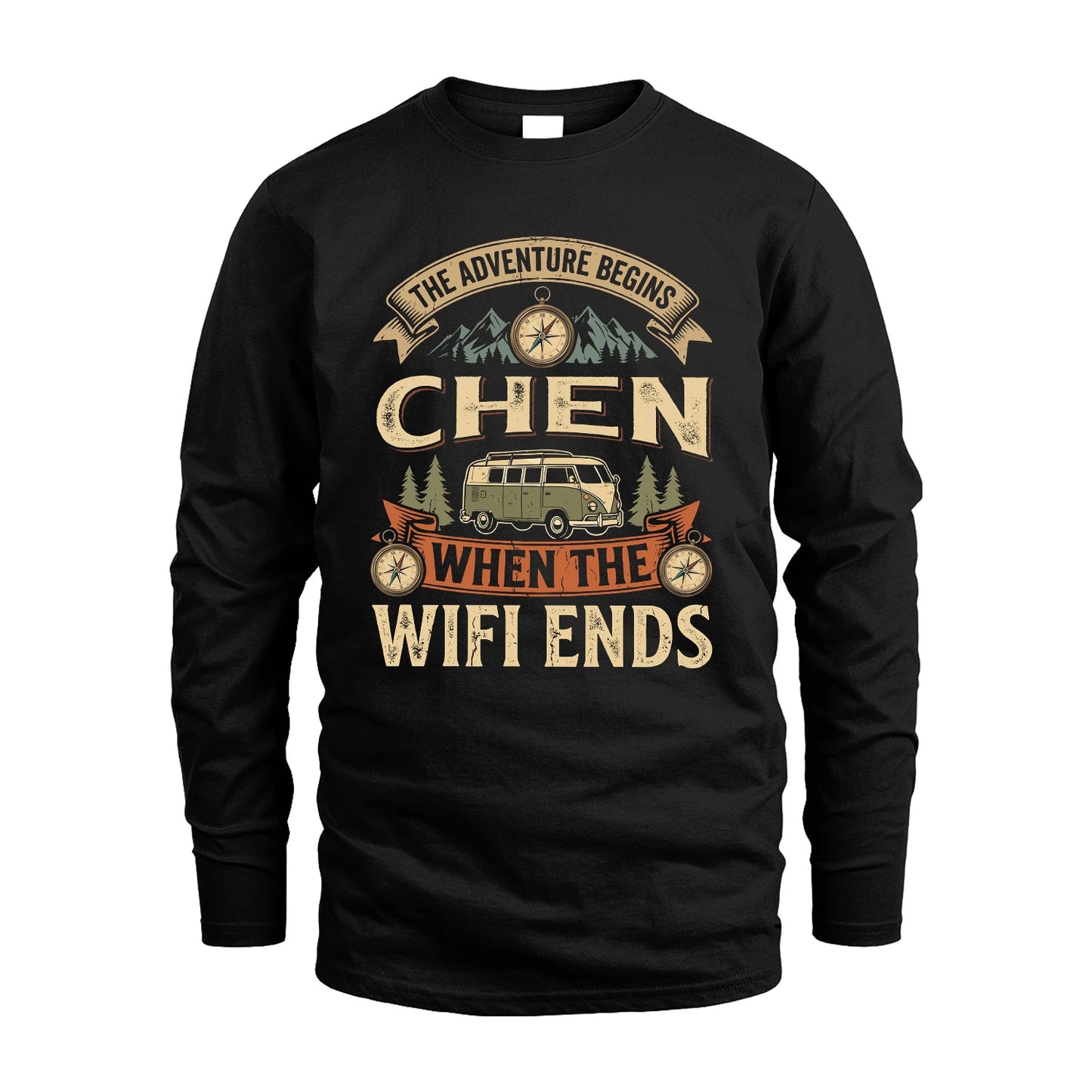 CHEN 13K1-547 The Adventure Begins Name When The Wifi Ends