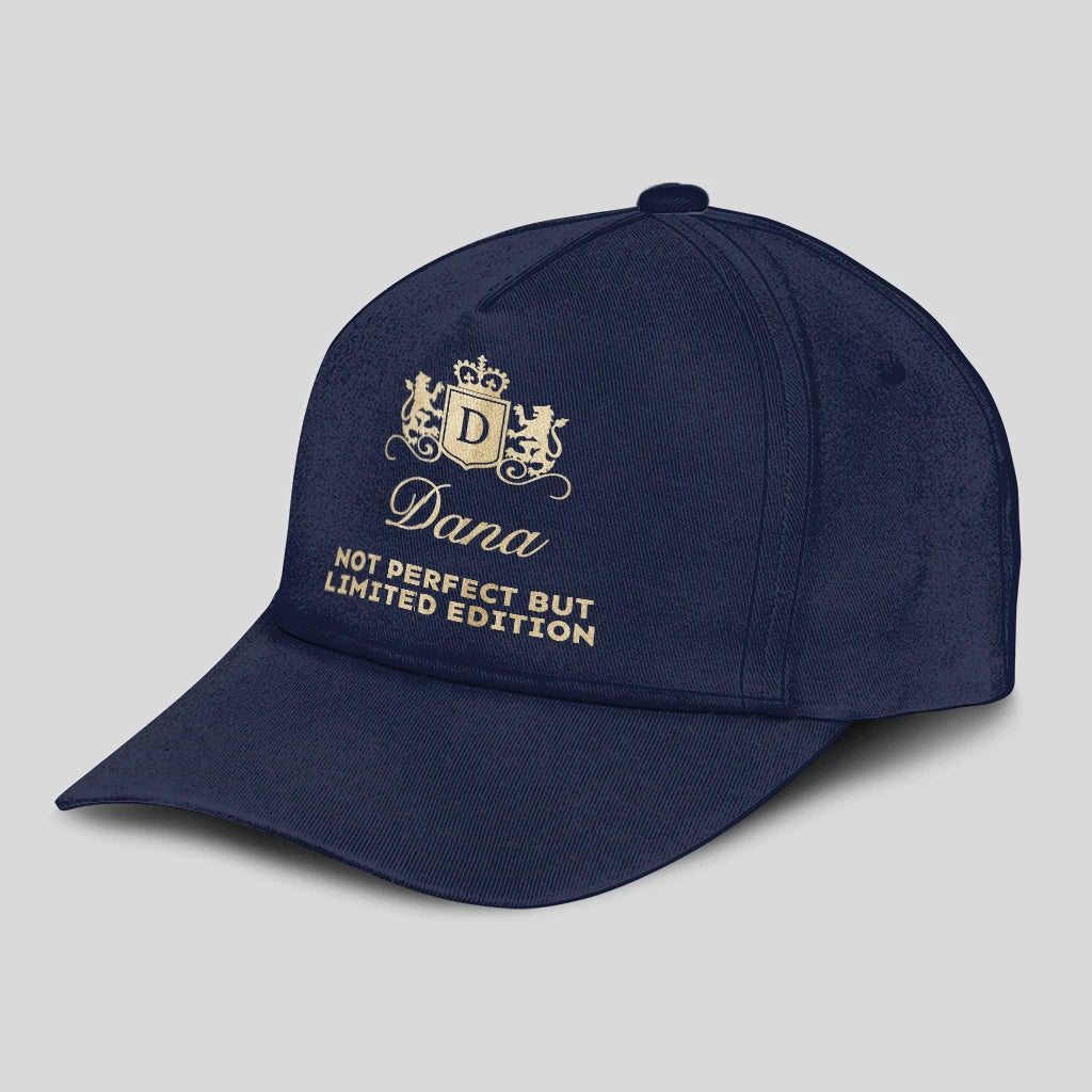 Not Perfect But Limited Edition Crest Logo Navy Cap DANA 13K1 C160PF