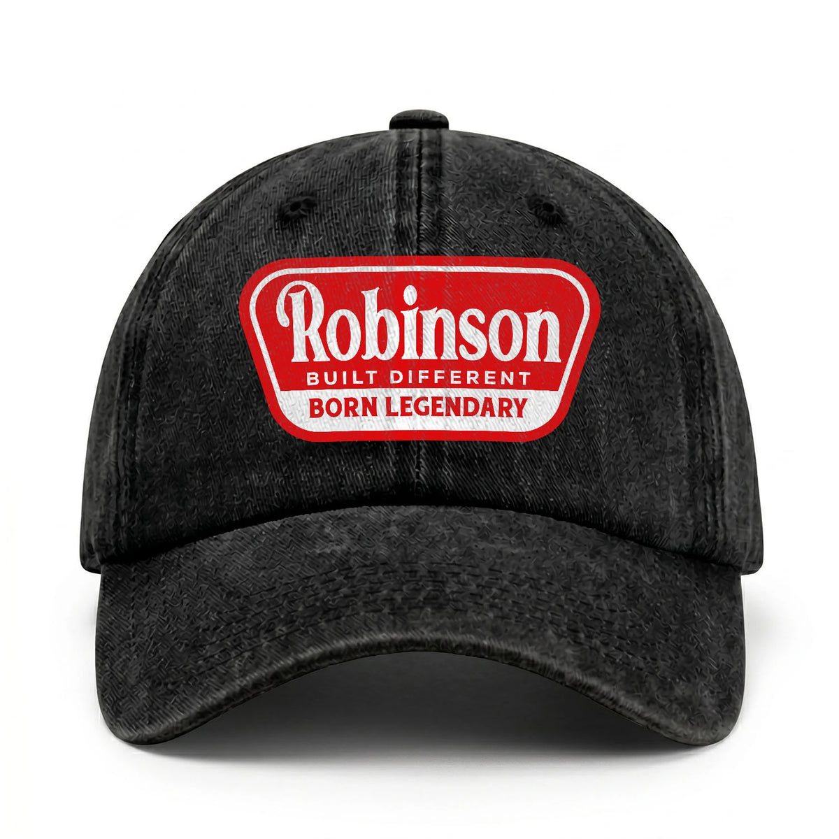 Built Different Born Legendary Red Logo Washed Cap ROBINSON 13K1 C63PF