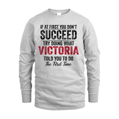 VICTORIA 13K1-357 If At First You Don't Succeed...