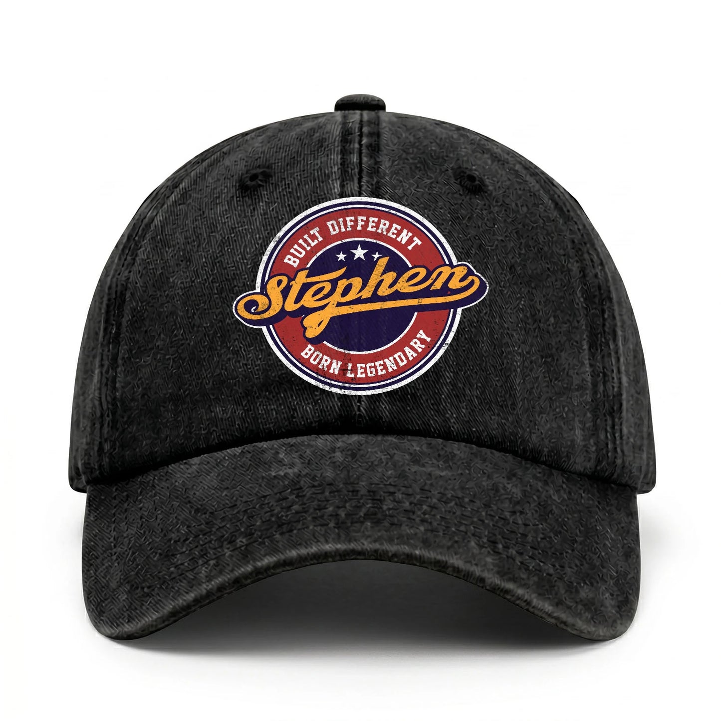 Built Different Born Legendary Logo Washed Cap STEPHEN 13K1 C65PF
