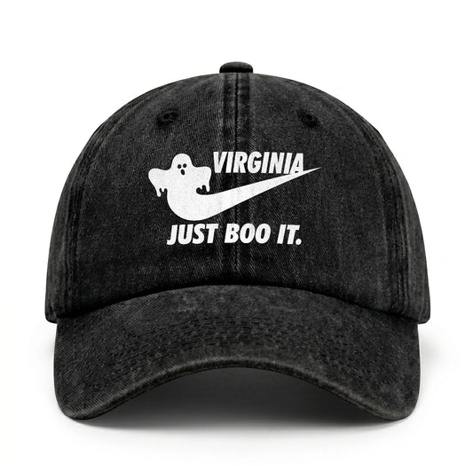 Just Boo It Halloween Washed Cap VIRGINIA 13K1 C83PF