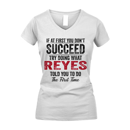 REYES 13K1-357 If At First You Don't Succeed...