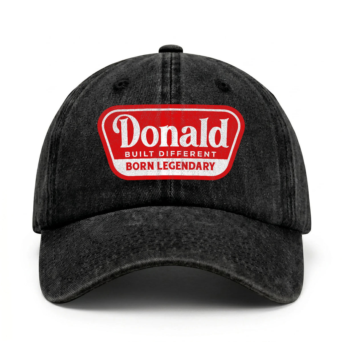 Built Different Born Legendary Red Logo Washed Cap DONALD 13K1 C63PF