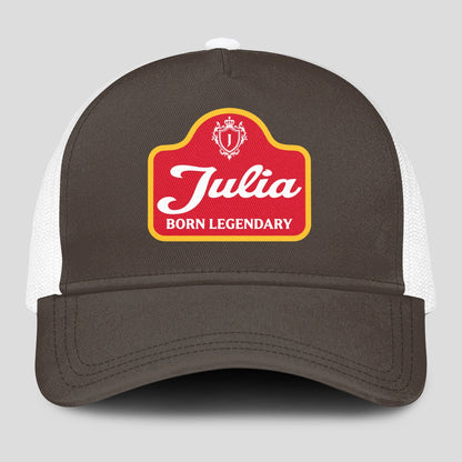 Born Legendary Charcoal Mesh Cap JULIA 13K1 C196PF