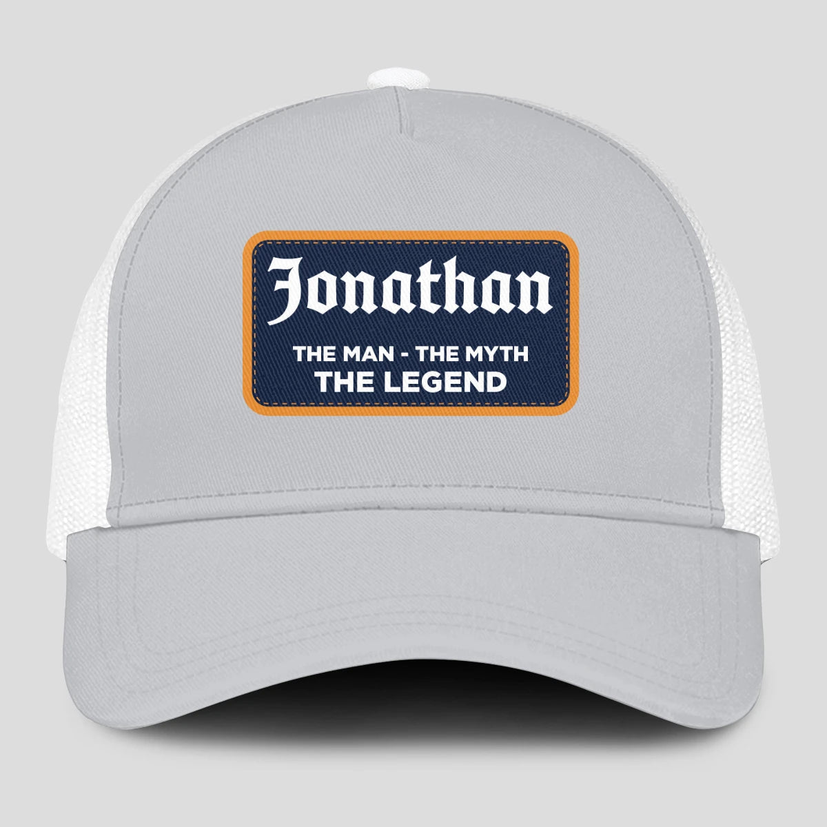 The Man The Myth The Legend Gray Mesh Cap JONATHAN 13K1 C204PF