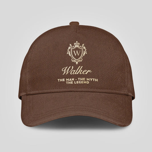 The Man The Myth The Legend Golden Brown Cap WALKER 13K1 C142PF