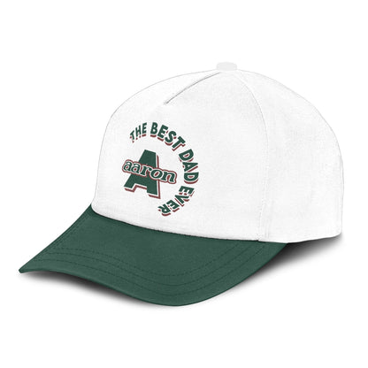 The Best Dad Ever Custom Name Cap AARON 13K1 C35PF