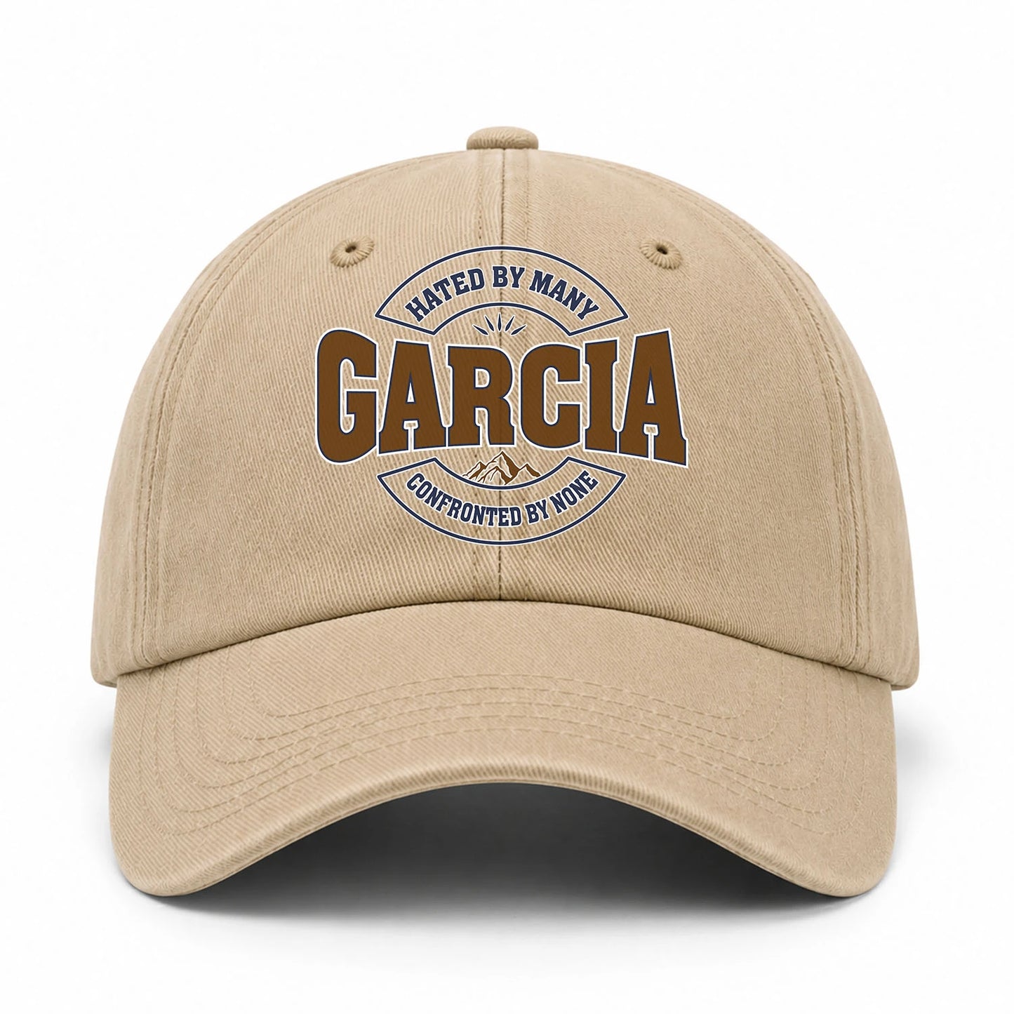 Hated By Many Confronted By None Washed Cap GARCIA 13K1 C36PF