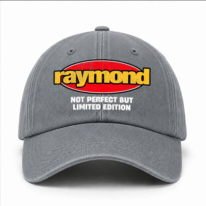 Your Name Not Perfect But Limited Edition Red Logo Washed Cap RAYMOND 13K1 C84PF