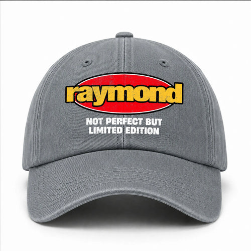 Your Name Not Perfect But Limited Edition Red Logo Washed Cap RAYMOND 13K1 C84PF