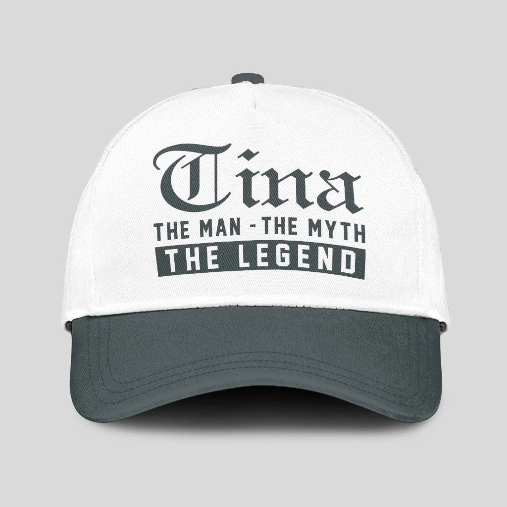 The Man The Myth The Legend Luxury Cap TINA 13K1 C39PF