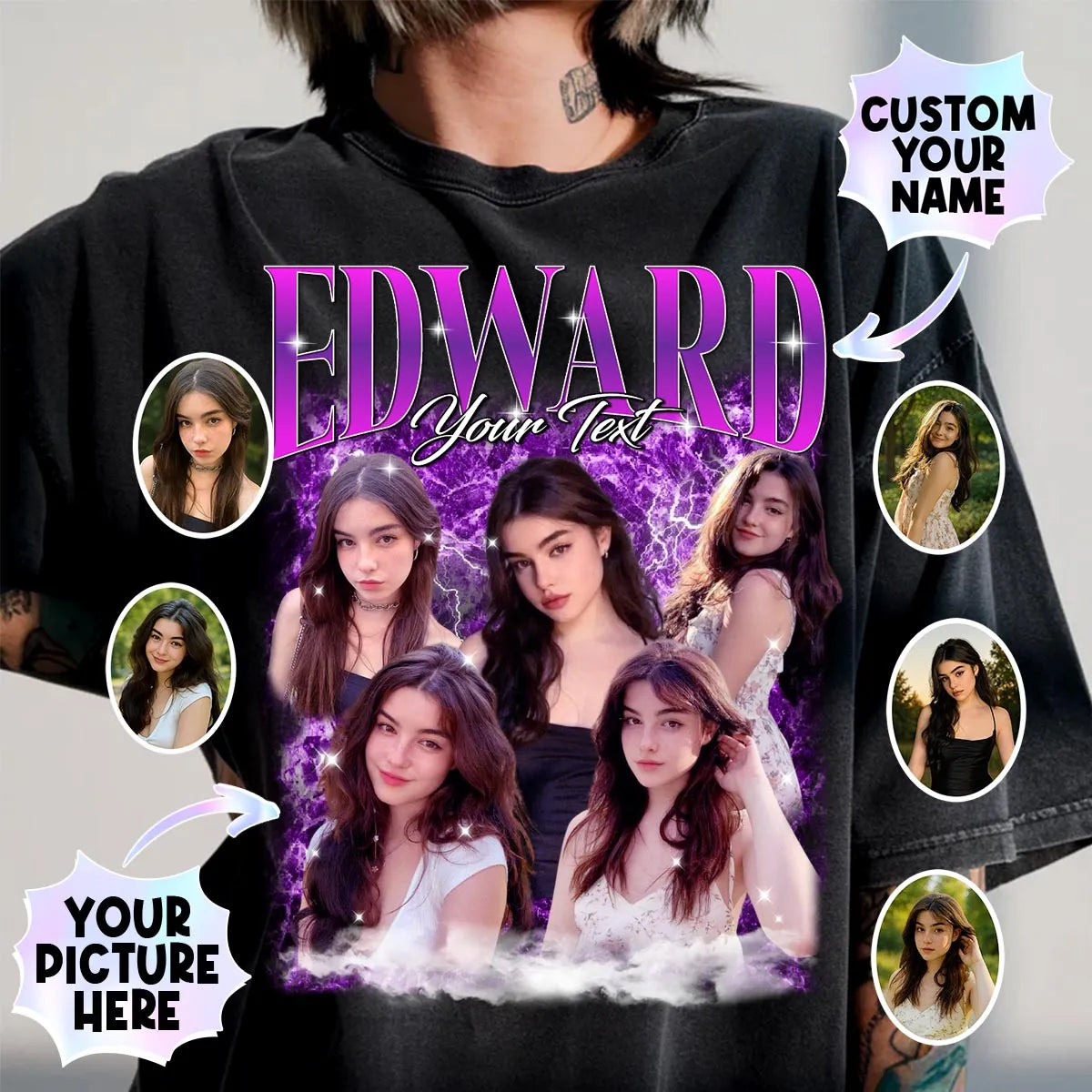 EDWARD 13K1-CTN1 Bootleg Rap Tee | Custom Bootleg T-Shirt | Perfect Gift