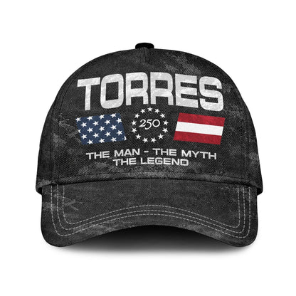 TORRES 13K1-C11PF America 250 The man - The Myth - The Legend
