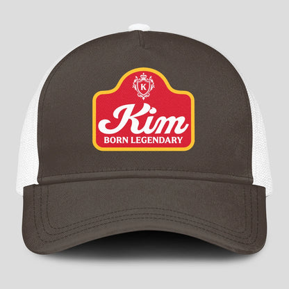 Born Legendary Charcoal Mesh Cap KIM 13K1 C196PF
