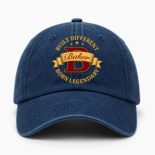 Built Different Born Legendary Royal Washed Cap BAKER 13K1 C71PF