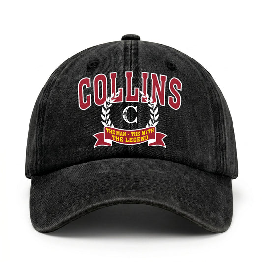 The Man The Myth The Legend Royal Cap COLLINS 13K1 C32PF