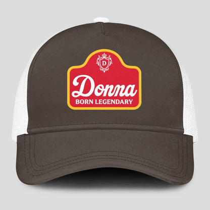 Born Legendary Charcoal Mesh Cap DONNA 13K1 C196PF