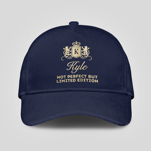 Not Perfect But Limited Edition Crest Logo Navy Cap KYLE 13K1 C160PF
