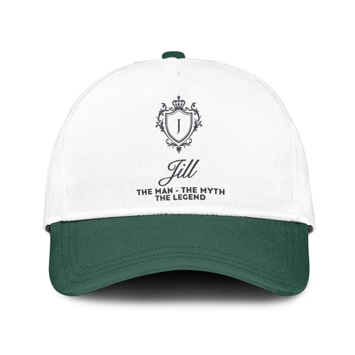 The Man The Myth The Legend Beautiful Green And White Cap JILL 13K1 C171PF