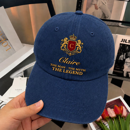 The Man The Myth The Legend Royal Blue Cap CLAIRE 13K1 C49PF