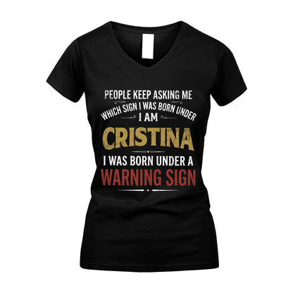 CRISTINA 13K1-562 People Keep Asking Me ...