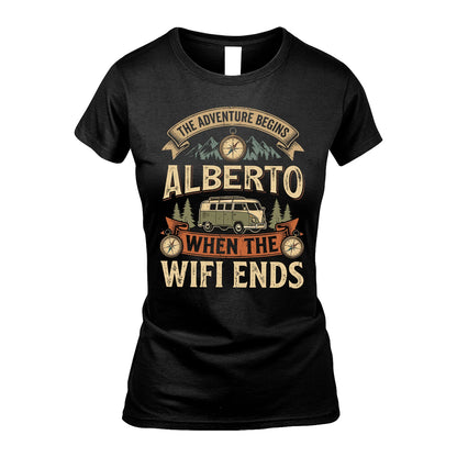 ALBERTO 13K1-547 The Adventure Begins Name When The Wifi Ends