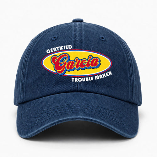 Certified Your Name Trouble Maker Washed Cap GARCIA 13K1 C73PF