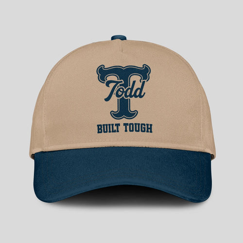 Built Tough Sage Green And Beige Baseball Cap TODD 13K1 C102PF