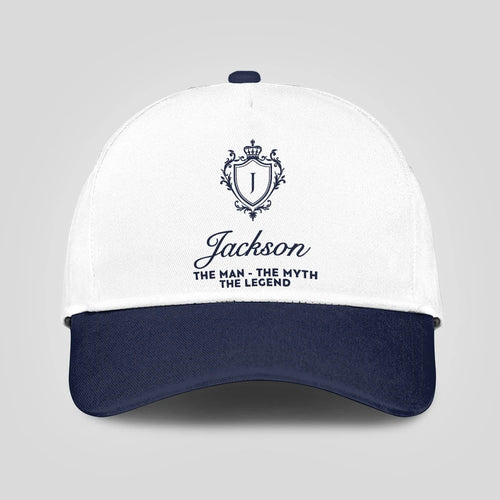 The Man The Myth The Legend Blue Cap JACKSON 13K1 C46PF