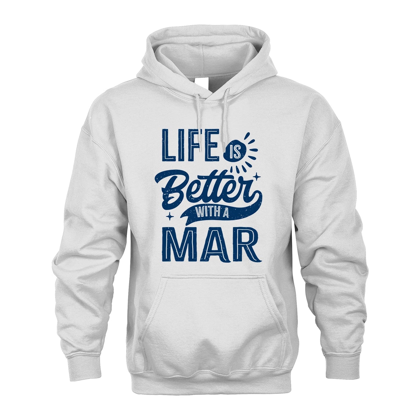 MAR 13K1-116 Personalized Name Quote T-Shirt Life Is Better With Unisex Gift