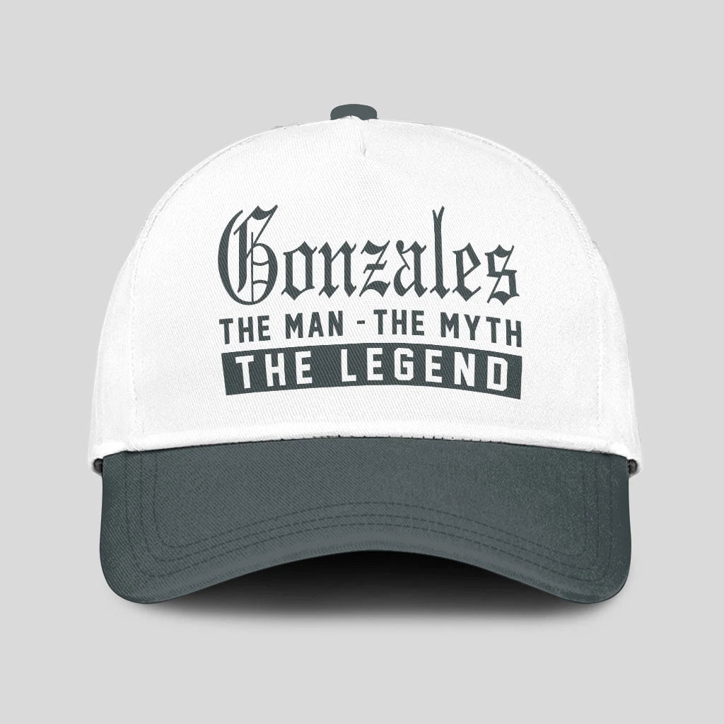 The Man The Myth The Legend Luxury Cap GONZALES 13K1 C39PF