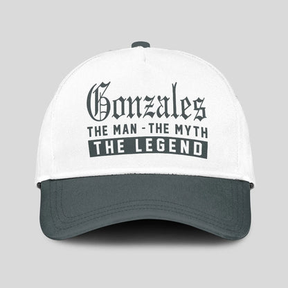 The Man The Myth The Legend Luxury Cap GONZALES 13K1 C39PF