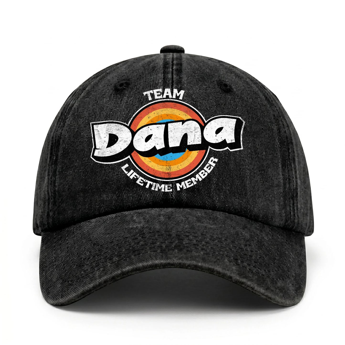 Team Your Name Lifetime Member Logo Cap DANA 13K1 C66PF