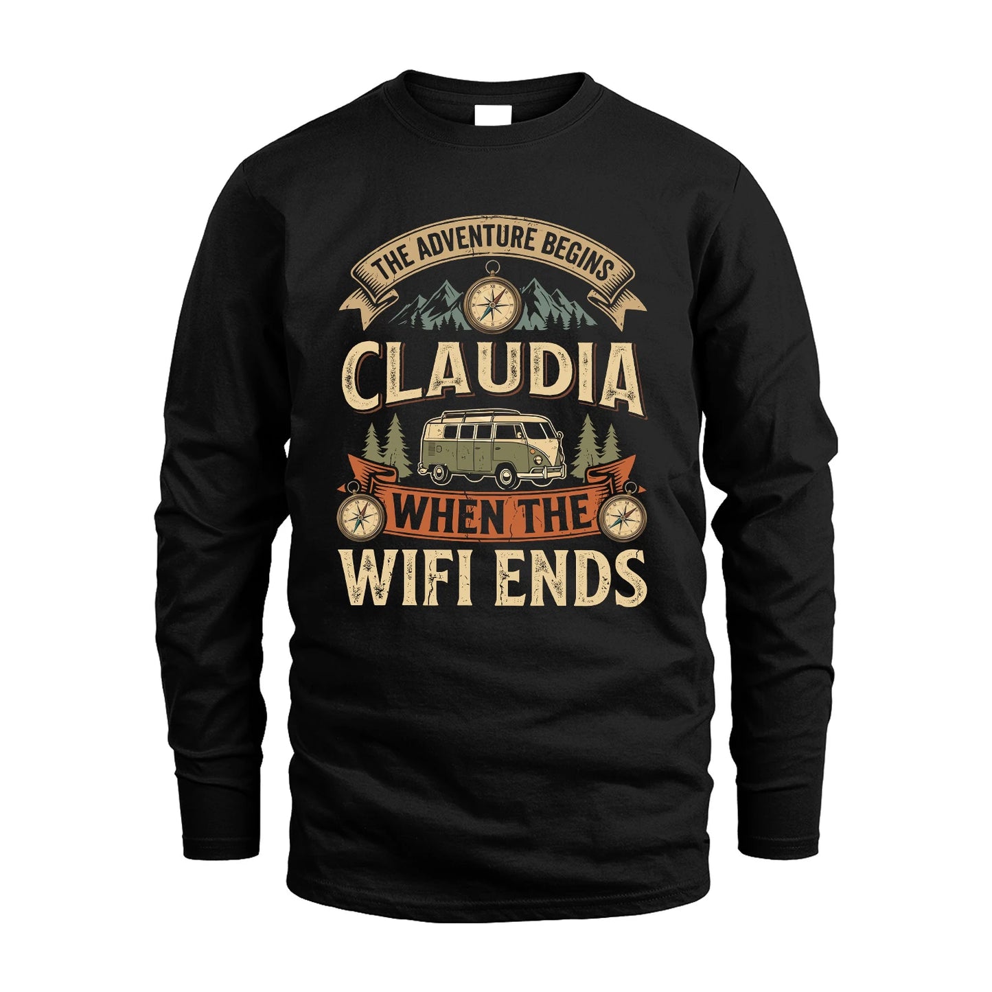 CLAUDIA 13K1-547 The Adventure Begins Name When The Wifi Ends