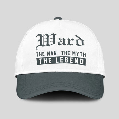 The Man The Myth The Legend Luxury Cap WARD 13K1 C39PF