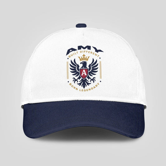 Built Different Born Legendary Elegant Blue And White Cap AMY 13K1 C76PF
