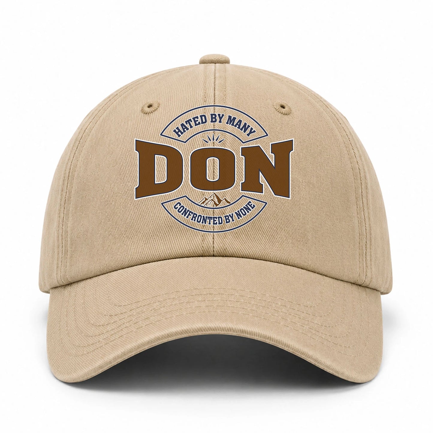 Hated By Many Confronted By None Washed Cap DON 13K1 C36PF