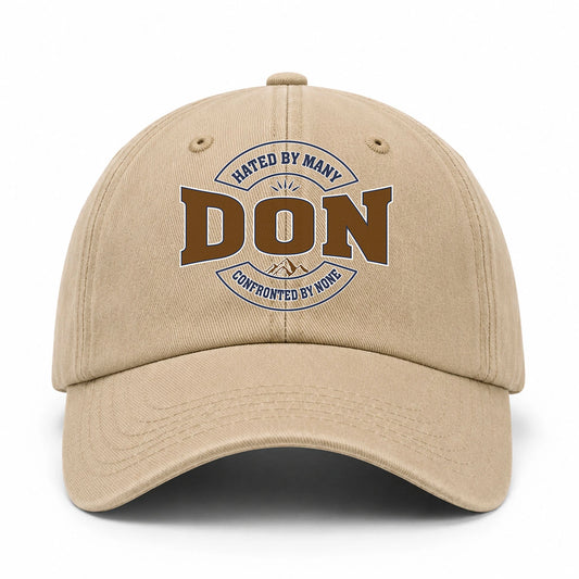 Hated By Many Confronted By None Washed Cap DON 13K1 C36PF