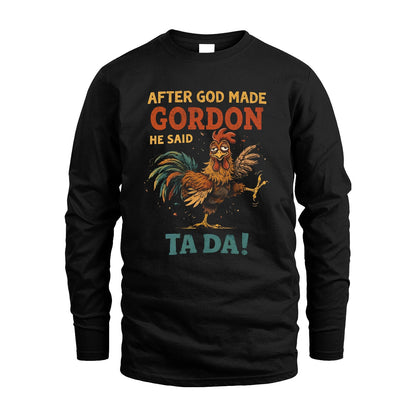 GORDON 13K1-563 After God Made Name He Said Ta Da!