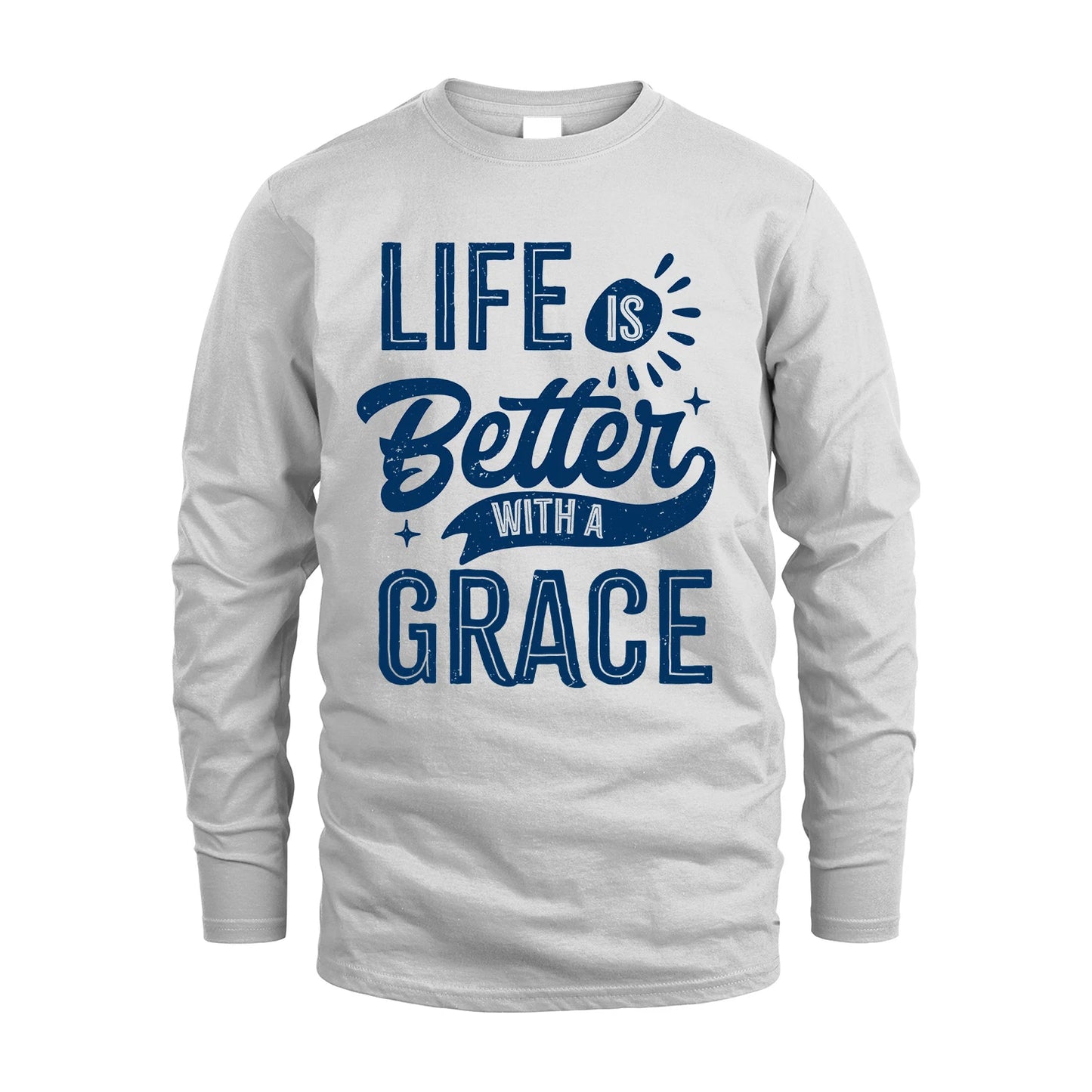 GRACE 13K1-116 Personalized Name Quote T-Shirt Life Is Better With Unisex Gift