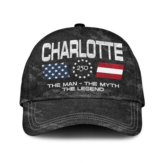 CHARLOTTE 13K1-C11PF America 250 The man - The Myth - The Legend