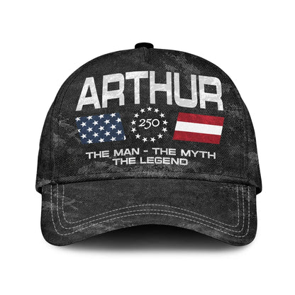 ARTHUR 13K1-C11PF America 250 The man - The Myth - The Legend