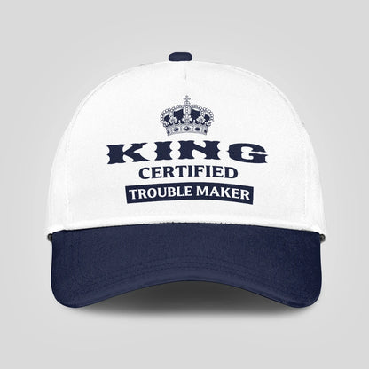 Certified Your Name Trouble Maker Washed Cap KING 13K1 C148PF