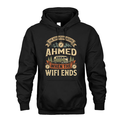 AHMED 13K1-547 The Adventure Begins Name When The Wifi Ends